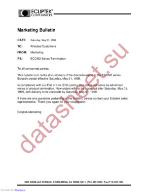 ECCM2-S-30000MTR datasheet  