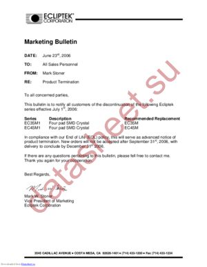 EC3SM1D-B-30000MTR datasheet  