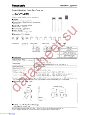 ECQ-V1124JM datasheet  