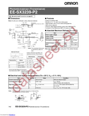 EE-SX4239-P2 datasheet  