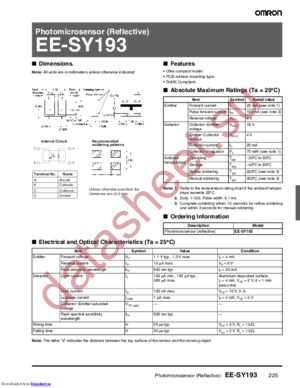 EE-SY193 datasheet  