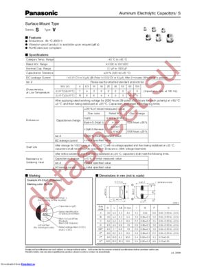 EEE1EA101P datasheet  