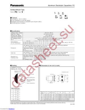 EEE-FC1A221P datasheet  