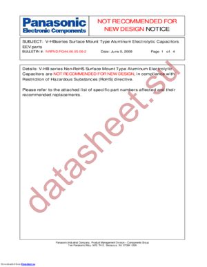EEE-HB1A330AR datasheet  
