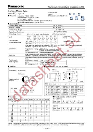 EEEFC1C680P datasheet  