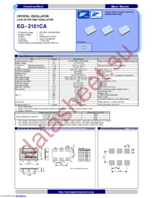 EG-2101CA 125.0000M-PCHL3 datasheet  