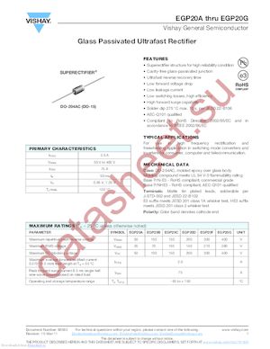 EGP20A_11 datasheet  