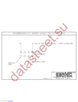 EHT-113-01-S-D-RA datasheet  