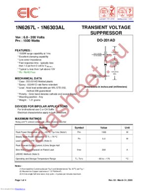 1N6303L datasheet  