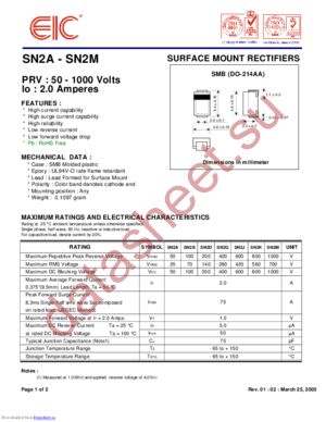 SN2A_05 datasheet  