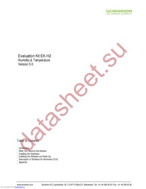EK-H2 datasheet  