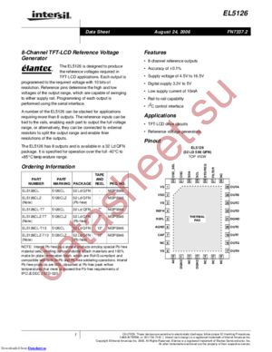 EL5126CL datasheet  