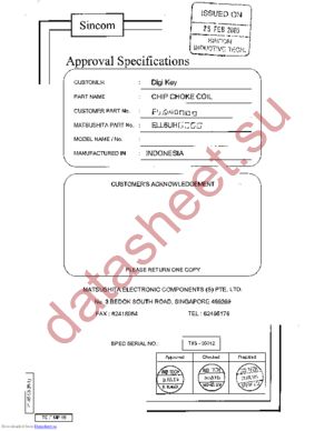 ELL6UH101M datasheet  