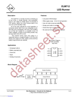 ELM712 datasheet  