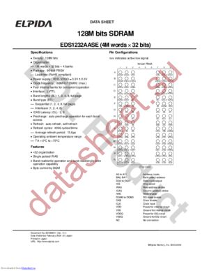 EDS1232AATA-75MI datasheet  