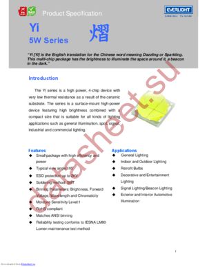 ELYI-K22M5-0LPGS-P3000 datasheet  