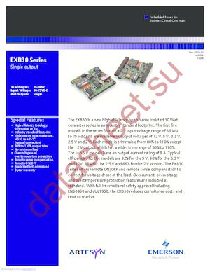 EXB30-48S12J datasheet  