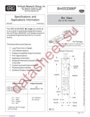 8M053366F datasheet  