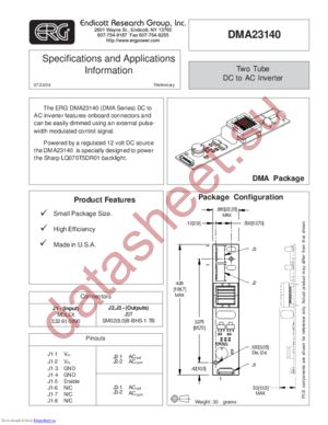 DMA23140 datasheet  