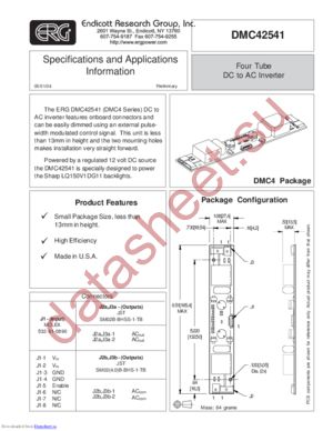 DMC42541 datasheet  