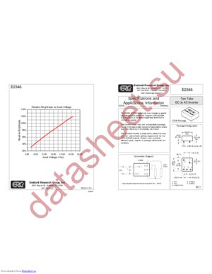 E2346 datasheet  