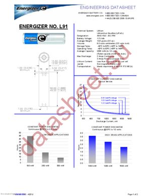 L91VP datasheet  