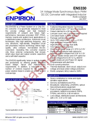 EVB-EN5330DC datasheet  