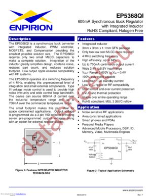 EVB-EP5368QI datasheet  