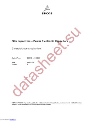 B32364B2207J050 datasheet  