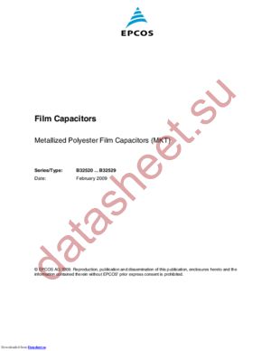 B32529C474J189 datasheet  