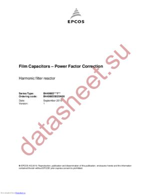 B44066D5025I400 datasheet  