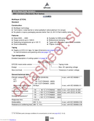 B72540-T0060-M062 datasheet  