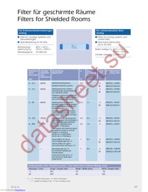 B84312-F90-B4 datasheet  