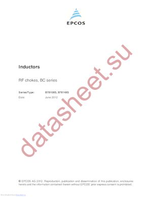 B78108S1564J datasheet  