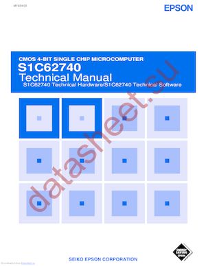 S1C62740 datasheet  