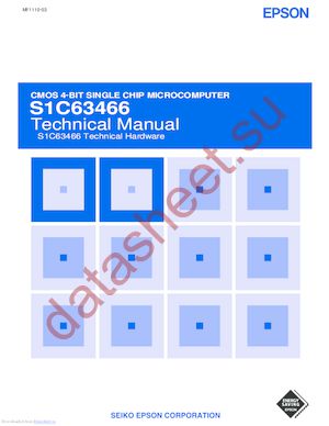 S1C63466 datasheet  