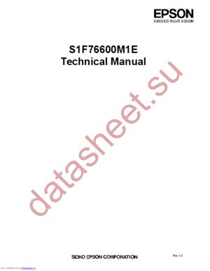 S1F76600M1E0 datasheet  
