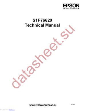 S1F76620M0C0 datasheet  