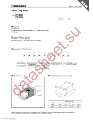 ERBSE2R00U datasheet  