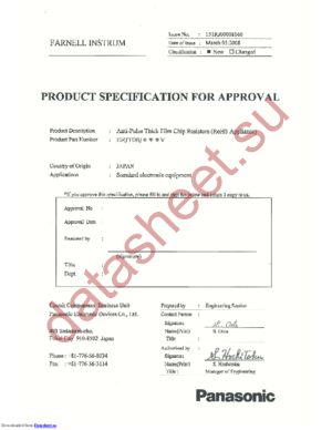 ERJT06J471V datasheet  