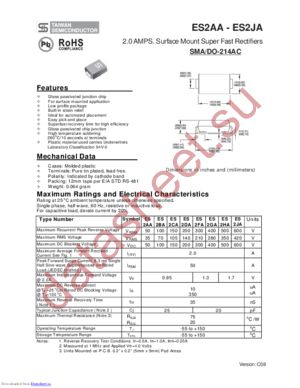 ES2A-A datasheet  