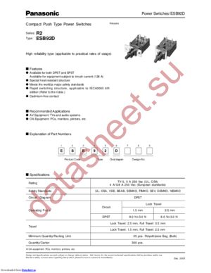 ESB-92D21B datasheet  