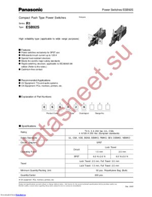 ESB-92S21B datasheet  