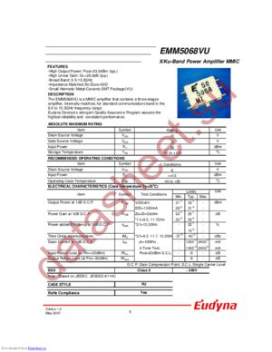 EMM5068VU datasheet  