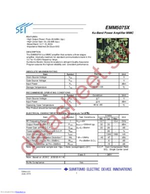 EMM5075X datasheet  