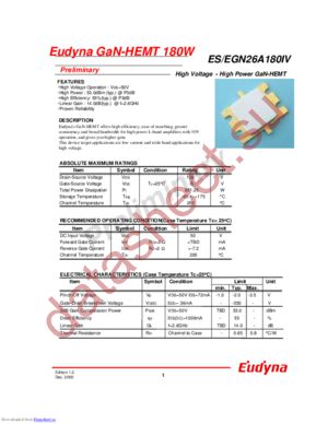 ES/EGN26A180IV datasheet  