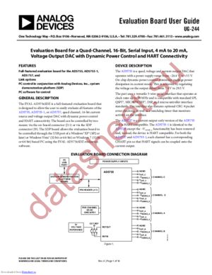 EVAL-AD5757SDZ datasheet  