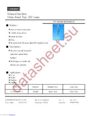 333-2SURC-H3-S400-A7 datasheet  