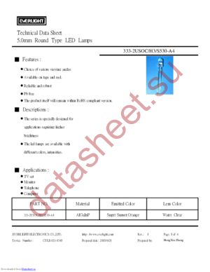 333-2USOC-H3-S530-A4 datasheet  