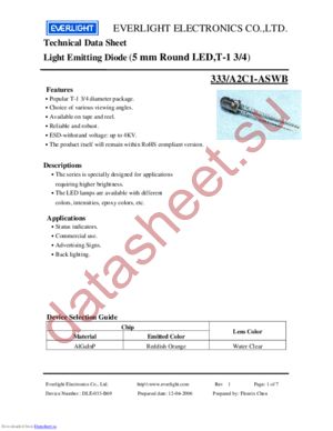 333-A2C1-ASWB datasheet  